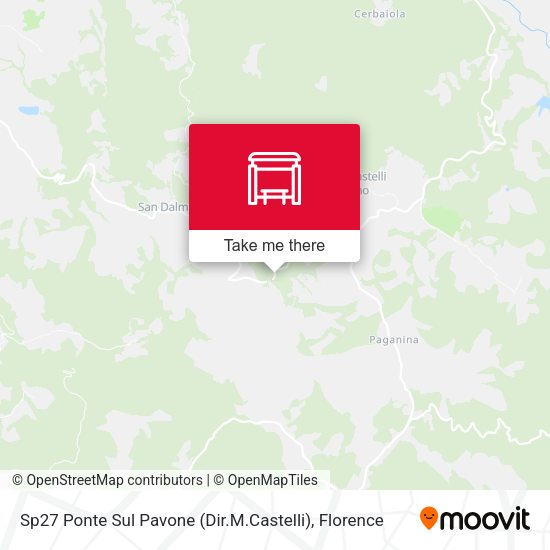 Sp27 Ponte Sul Pavone (Dir.M.Castelli) map