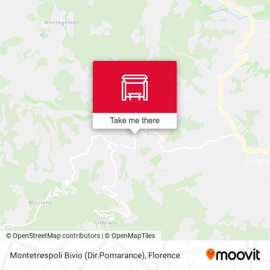 Montetrespoli Bivio (Dir.Pomarance) map