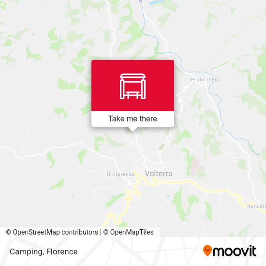 Camping map