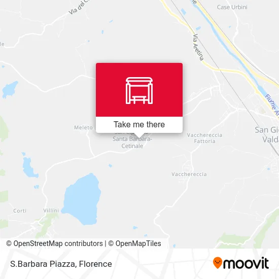 St. Barbara Square map