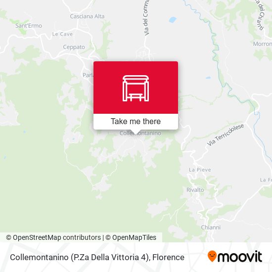 Collemontanino (P.Za Della Vittoria 4) map