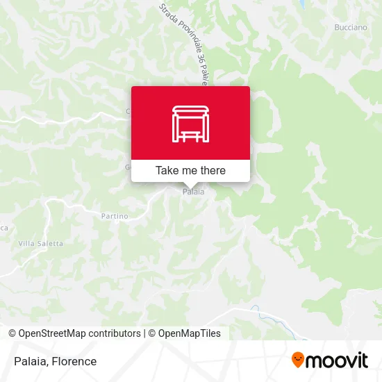Palaia map