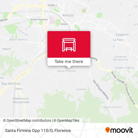 Santa Firmina Opp 110/D map
