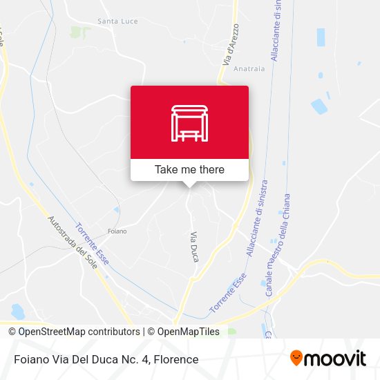 Foiano Via Del Duca Nc. 4 map