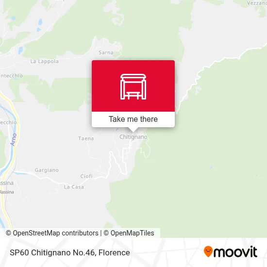SP60 Chitignano No.46 map