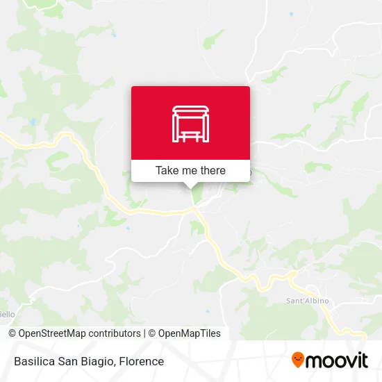 Basilica San Biagio map