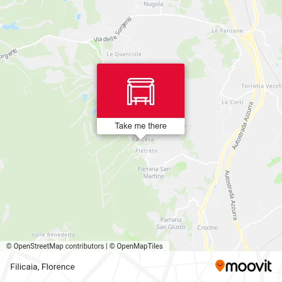 Filicaia map