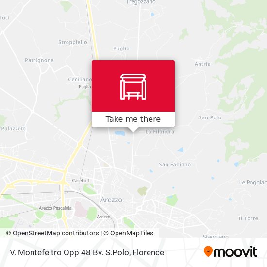 V. Montefeltro Opp 48 Bv. S.Polo map
