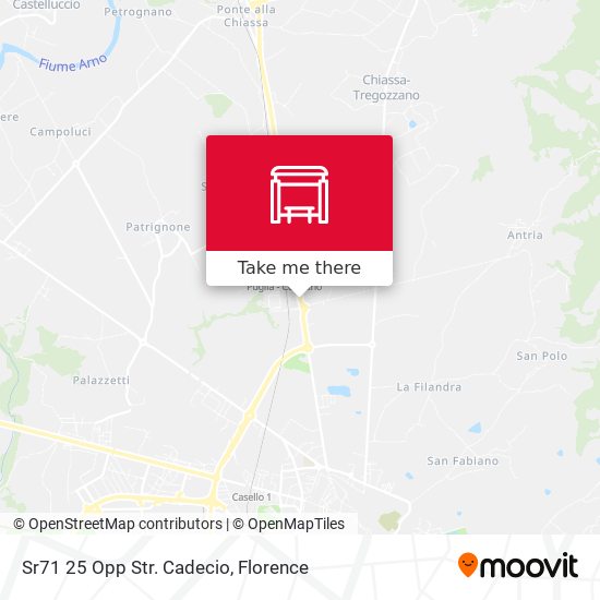 Sr71 25 Opp Str. Cadecio map