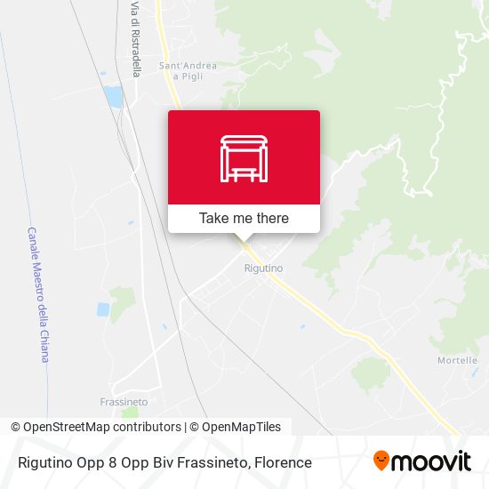 Rigutino Opp 8 Opp Biv Frassineto map