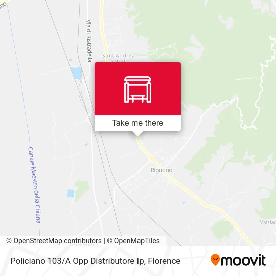 Policiano 103 / A Opp Distributore Ip map