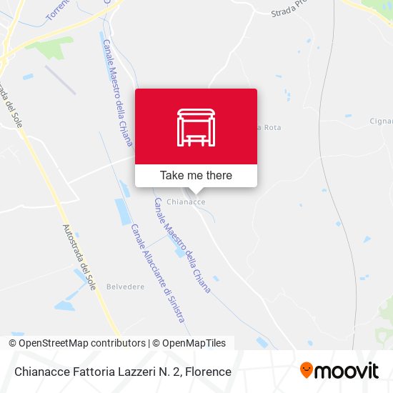 Chianacce Fattoria Lazzeri N. 2 map