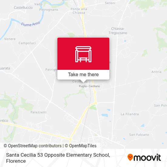 Santa Cecilia 53 Opposite Elementary School map