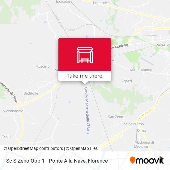 Sc S.Zeno Opp 1 - Ponte Alla Nave map