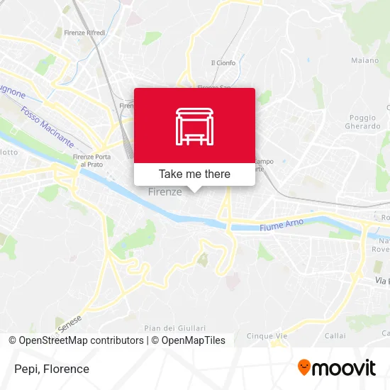 Pepi map
