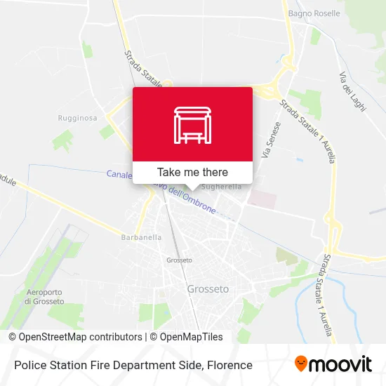 Police Station Fire Department Side map