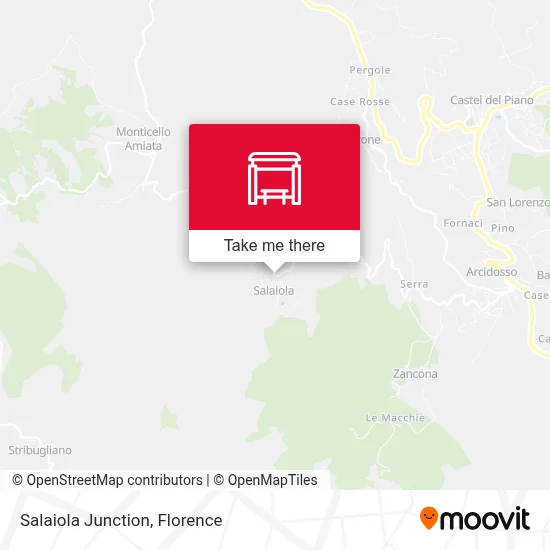 Salaiola Junction map