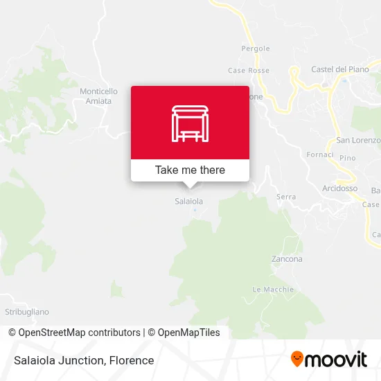Salaiola Junction map