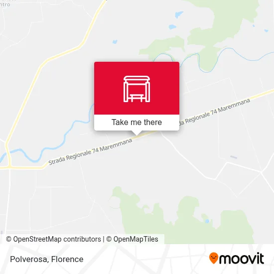 Polverosa map