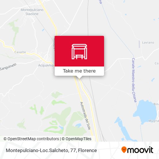 Montepulciano-Loc.Salcheto, 77 map