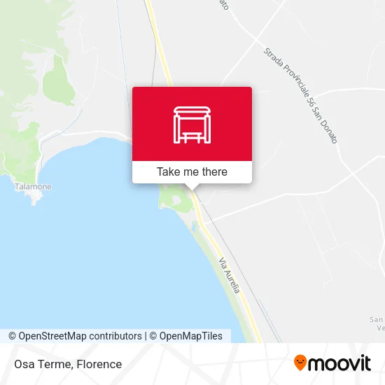 Osa Terme map