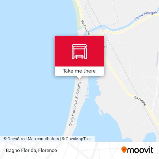 Bagno Florida map