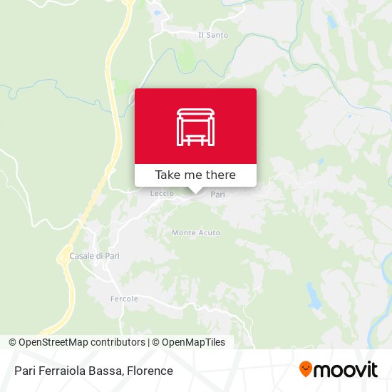Pari Ferraiola Bassa map