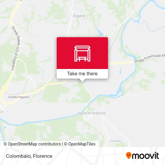 Colombaio map