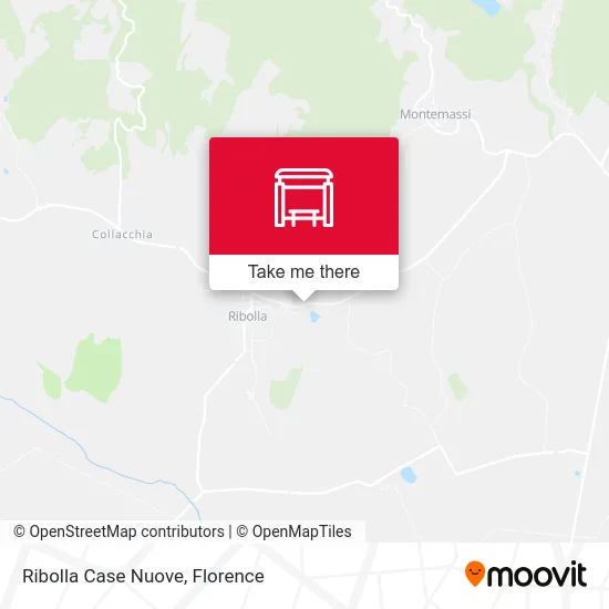 Ribolla New Houses map