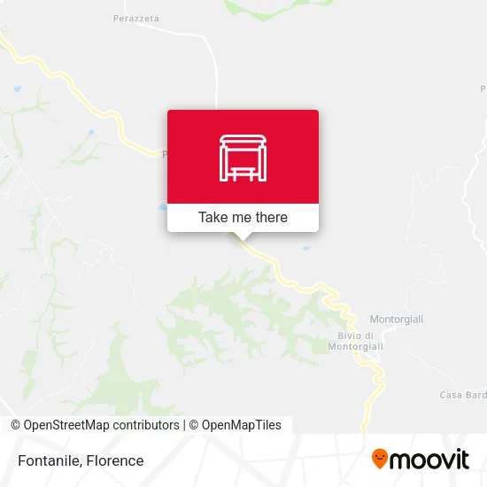 Fontanile map
