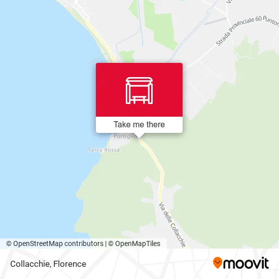 Collacchie map