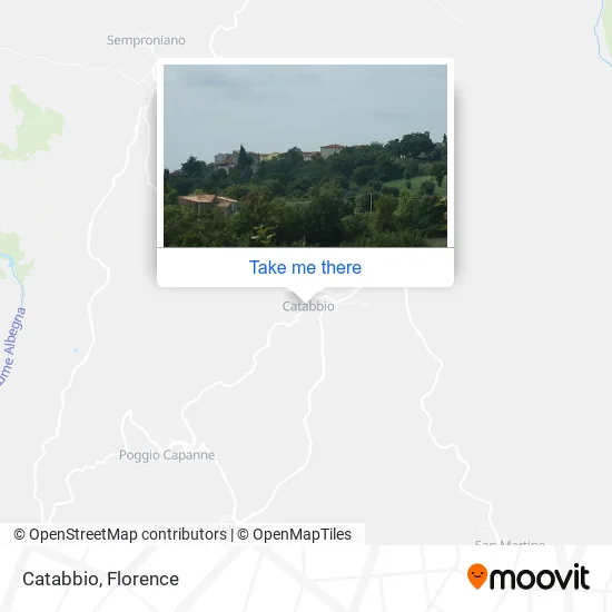 Catabbio map