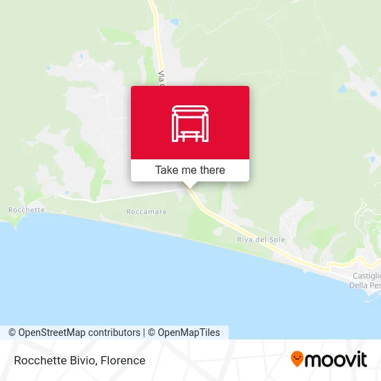 Rocchette Junction map