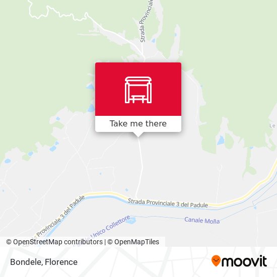 Bondele map