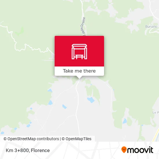 Km 3+800 map