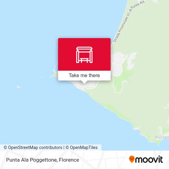 Punta Ala Poggettone map