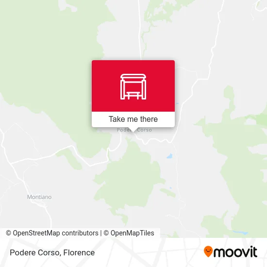 Podere Corso map