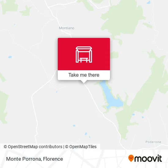 Monte Porrona map