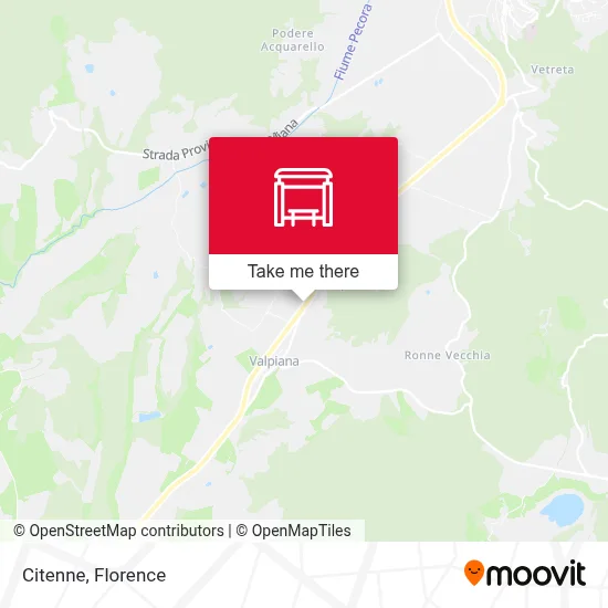 Citenne map