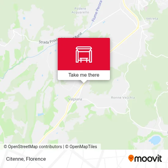 Citenne map