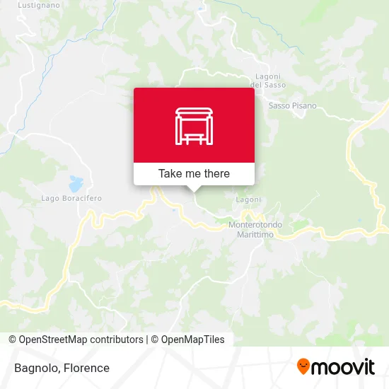 Bagnolo map