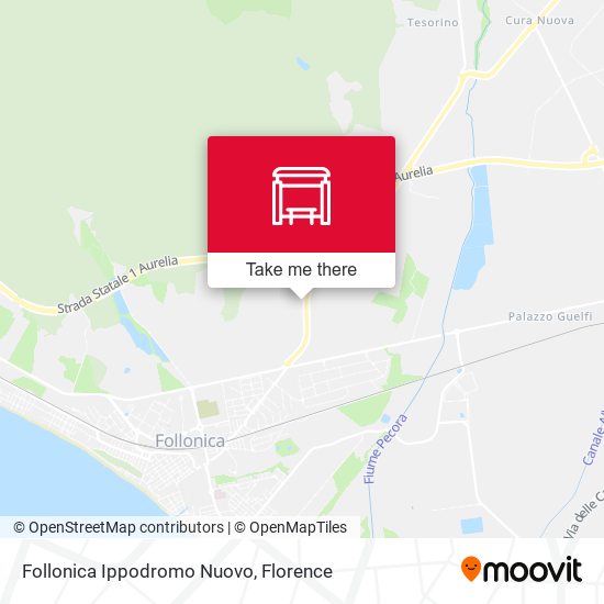 Follonica Ippodromo Nuovo map