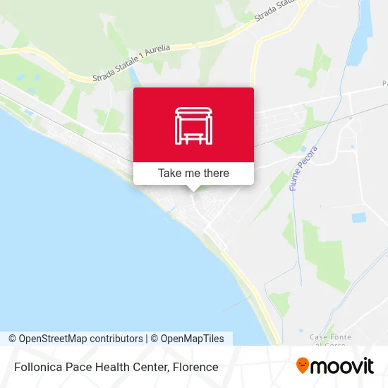 Follonica Pace Health Center map