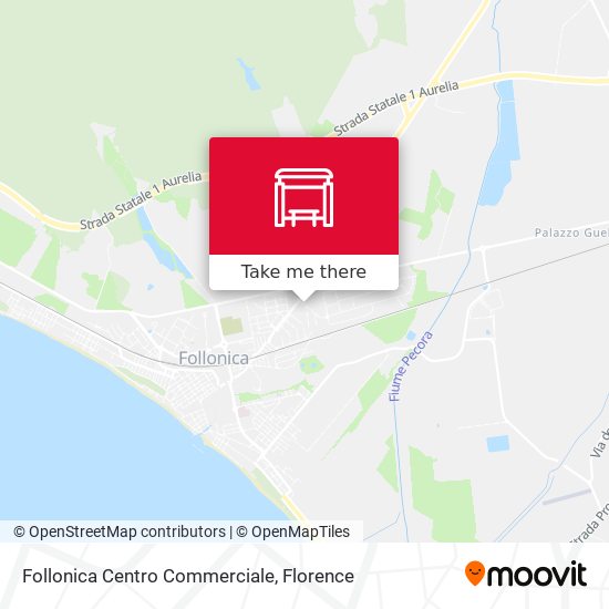 Follonica Centro Commerciale map