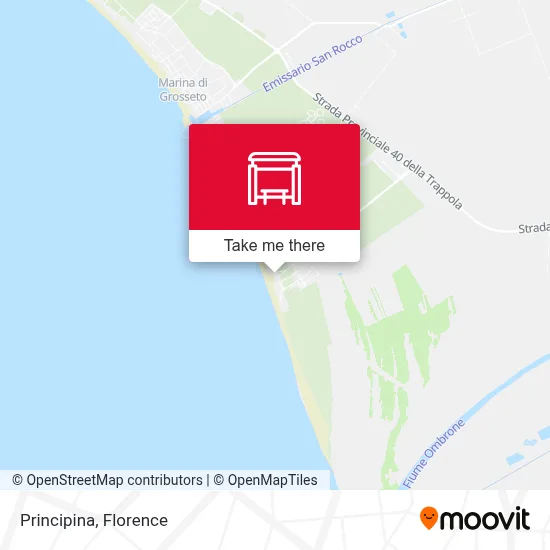Principina map