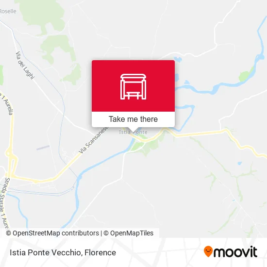 Istia Ponte Vecchio map