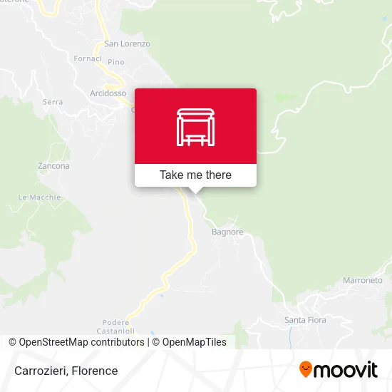 Carrozieri map