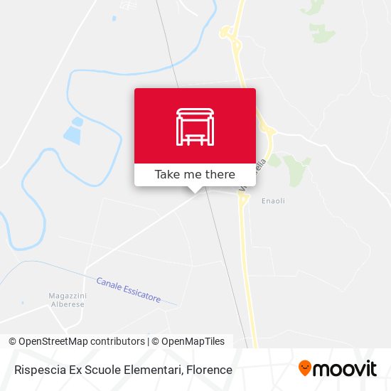 Rispescia Ex Scuole Elementari map