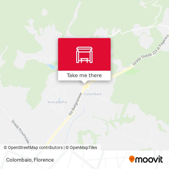 Colombaio map