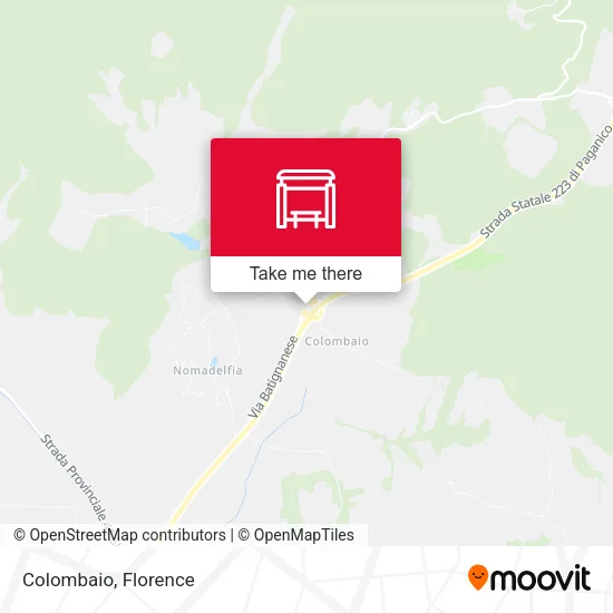 Colombaio map